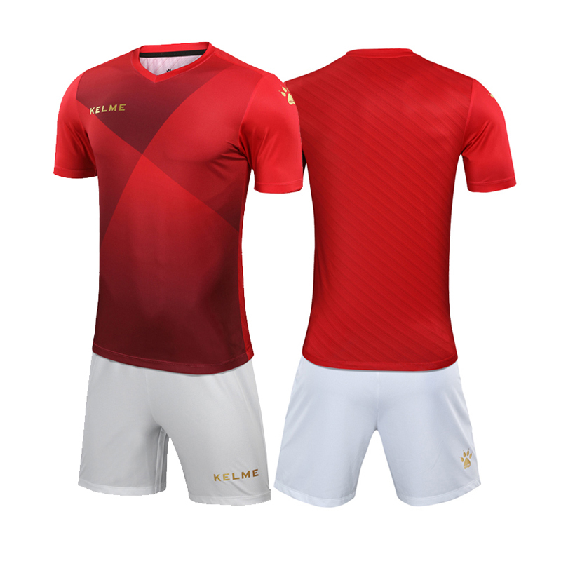 KELME/卡尔美旗舰店足球服套装定制男比赛训练服 定制组队服球衣