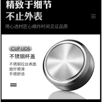 耀豪坤 泡茶玻璃杯双层高硼硅带把双层透明水杯 550ml/个