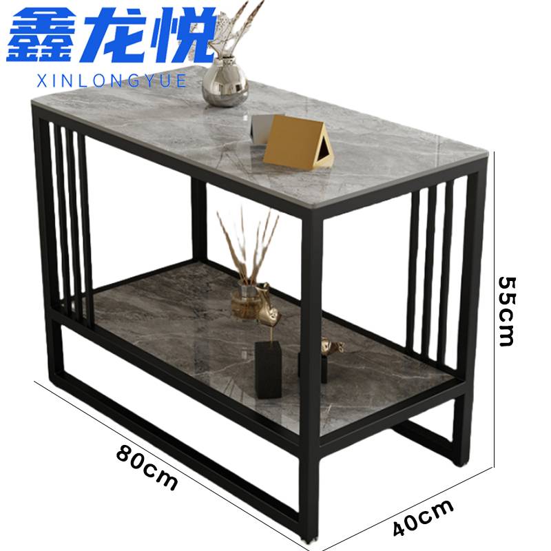 鑫龙悦岩板桌 80*40cm张高清大图