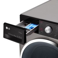 LG洗衣机 WD-QH451B7H 家用10公斤大容量全自动滚筒洗干一体洗衣机 DD变频电机 碳晶银 烘干