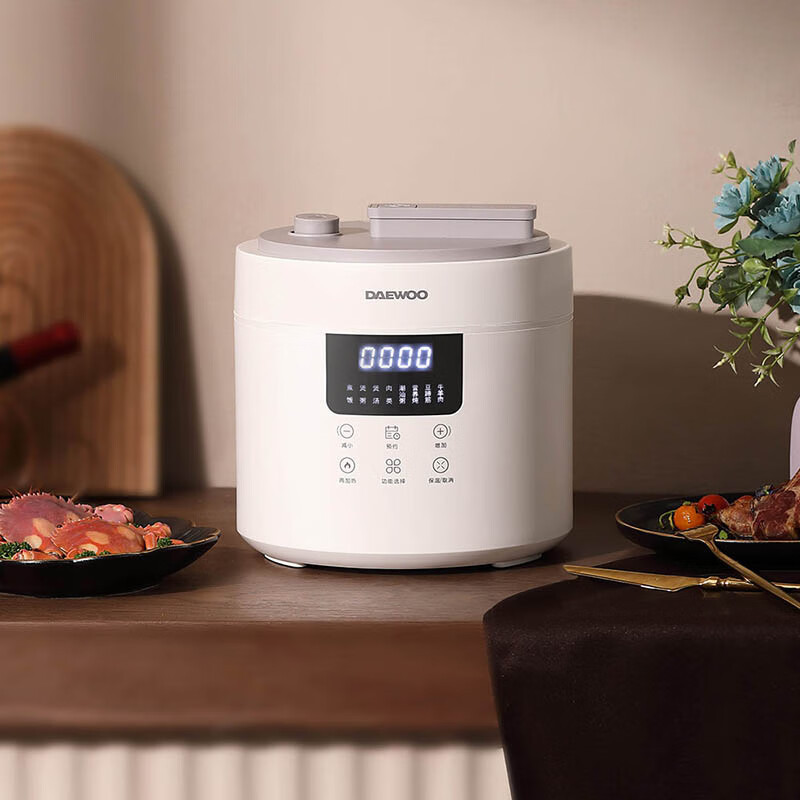 大宇(DAEWOO) DYYL-4027 电压力锅 4L(单位:个)星云白高清大图