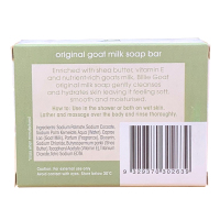 2块价 billie goat 原味羊奶皂 山羊奶 婴儿手工皂 洗脸皂 香皂 100g/块 滋润营养 深层清洁