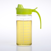 诺派(NUOPAI)计量玻璃油壶500ml 调味壶 厨房用防漏食用油瓶 大号装油罐 带刻度 调味瓶 C6703