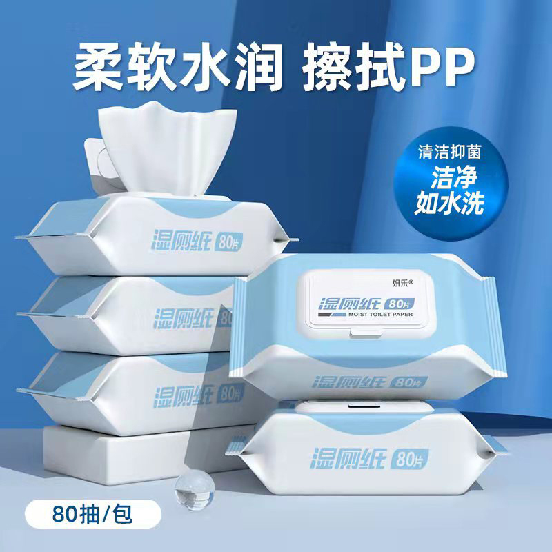 [补贴10%]湿厕纸家庭实惠有效抑菌专用洁厕可冲可降解卫生湿巾纸厕所用纸巾 3包装·[240抽]个人实惠装高清大图