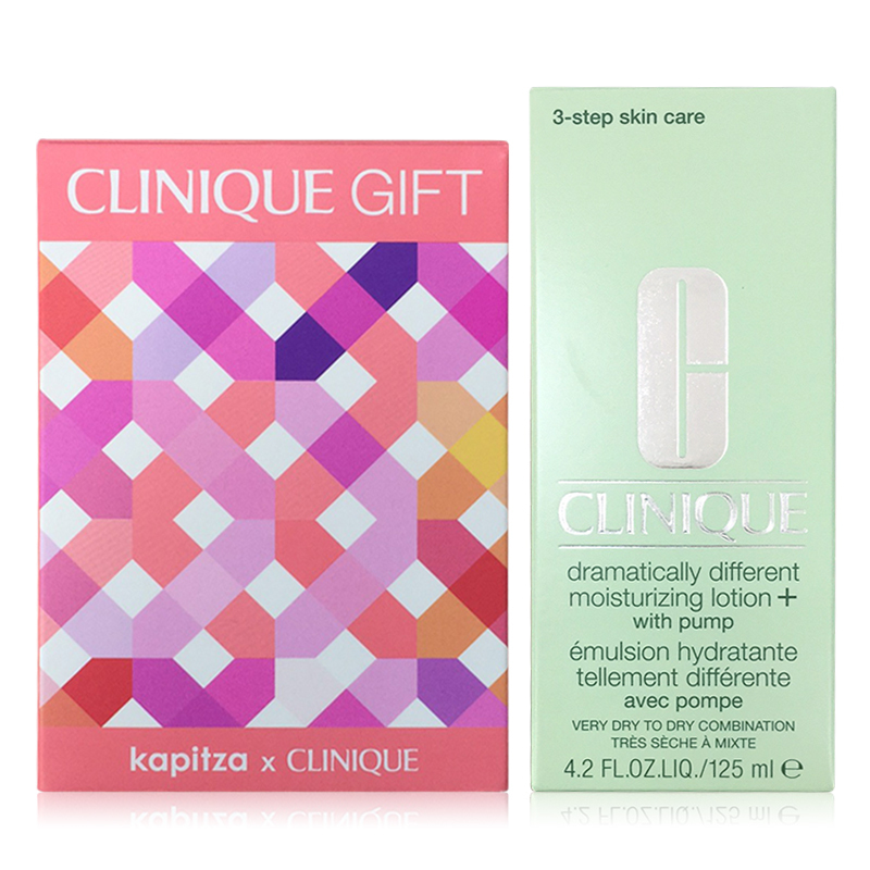 倩碧润肤乳（滋润型）秋冬六件套 有油黄油125ml+洁面皂30ml+ 3号水60ml+睫毛膏+小方唇膏06+润肤乳
