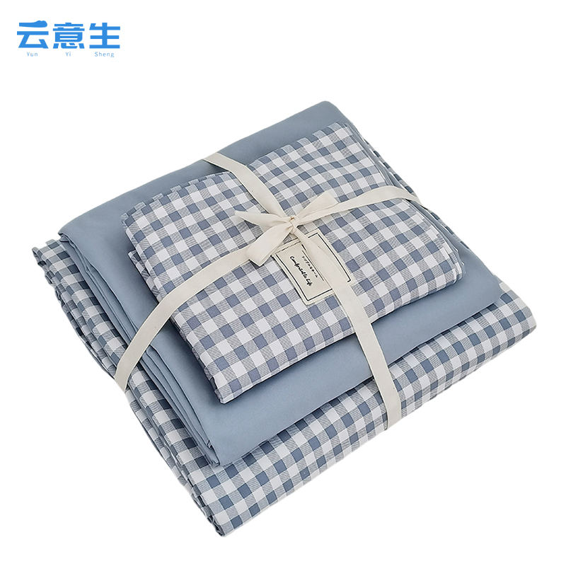 云意生 全棉四件套 150*200cm 套高清大图