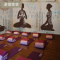 3D佛教禅意中式佛手莲花瑜伽馆壁纸大型壁画客厅卧室玄关无缝墙纸壹德壹