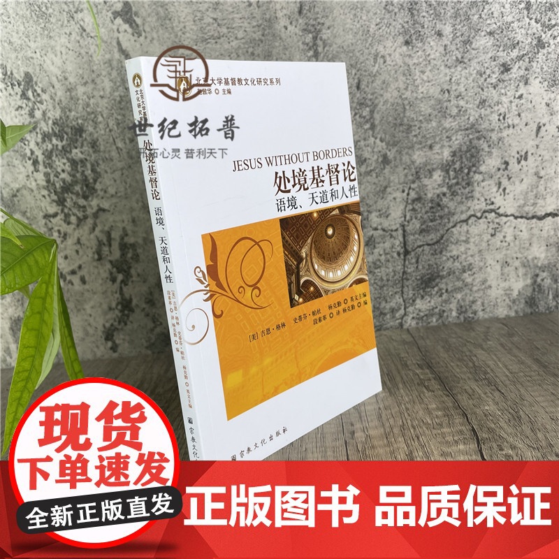正版 处境基督论语境天道和人性 杨克勤 编 宗教文化出版社高清大图