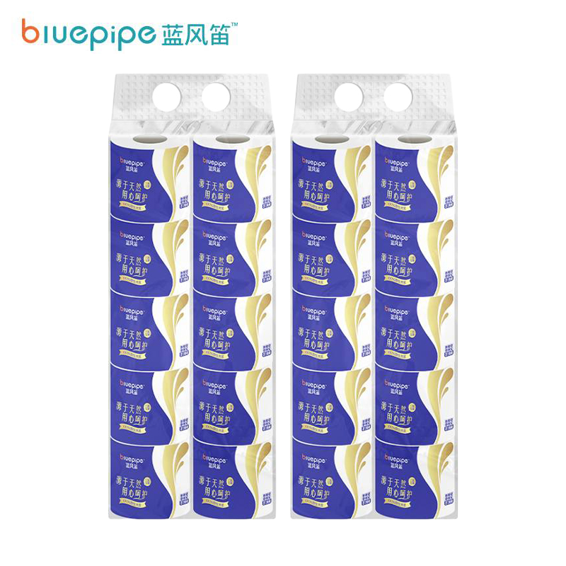 蓝风笛 卷筒纸 10卷/提高清大图