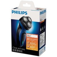 飞利浦（PHILIPS） 电动剃须刀 YQ6008/16 三刀头可旋转刮胡刀 充电式刀头水洗