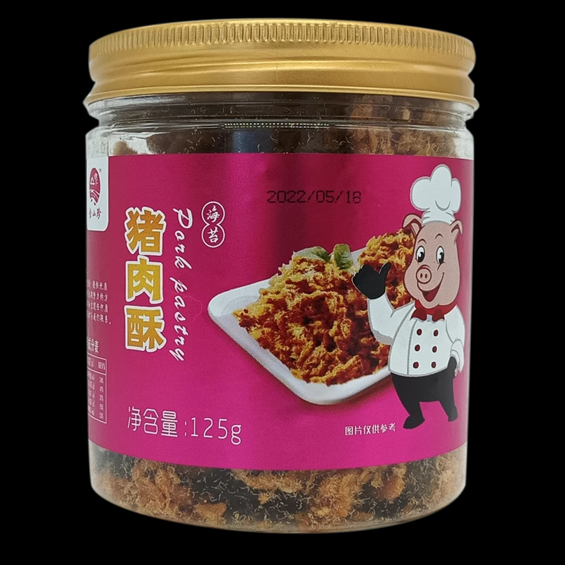 金山珍海苔猪肉酥125g