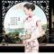新款镶钻九朵花苞夹假发女古风丸子盘发抓夹新娘头饰品t252