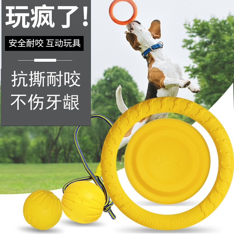 狗狗玩具球耐咬浮水拉绳互动飞盘妖怪边境金毛幼犬训练宠物弹力球拉环报价 参数 图片 视频 怎么样 问答 苏宁易购