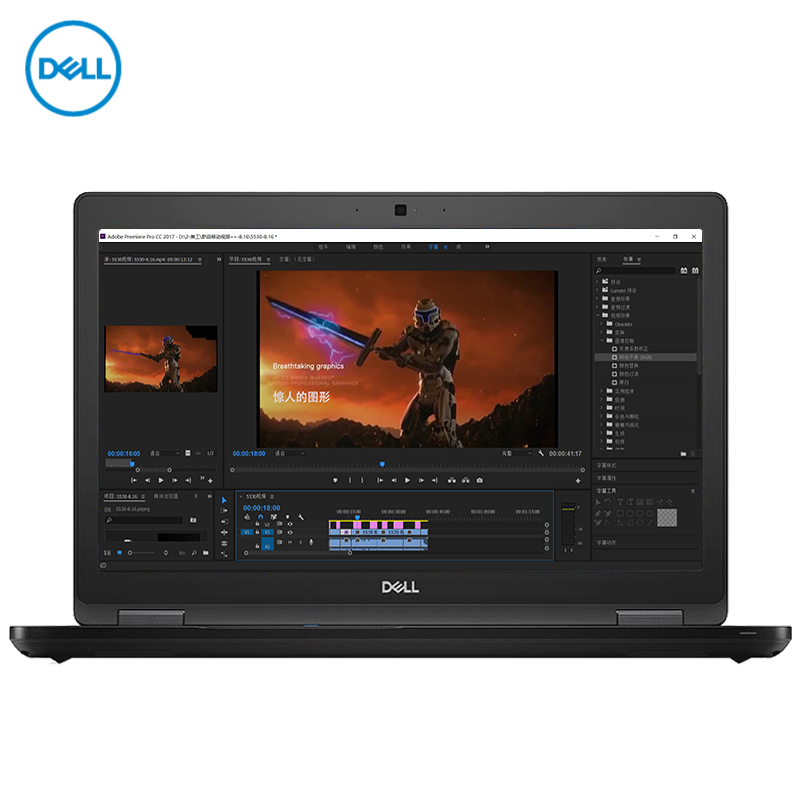 戴尔（DELL ）设计本Precision3530 15.6英寸移动工作站笔记本E-2176M/32G/1T固态/P600 4G/Linux/高分屏高清大图