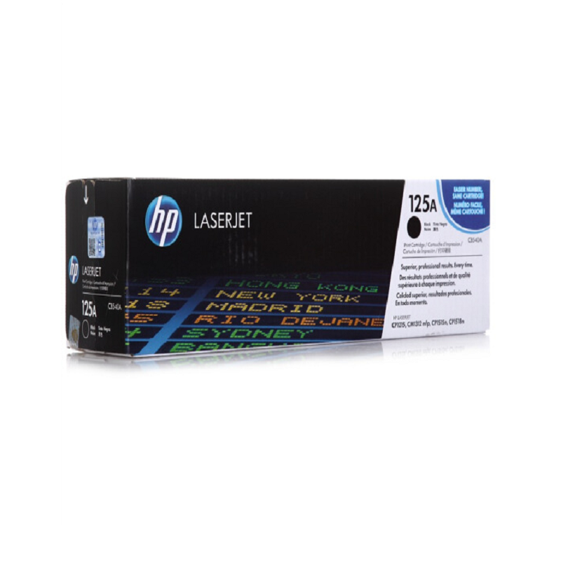 惠普(HP)LaserJet CB540A黑色硒鼓 125A