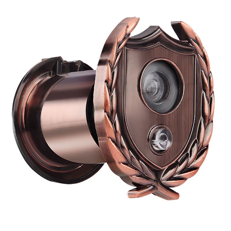 防盗猫眼门镜家用高清防撬老式大门上普通带后盖可视酒店猫眼通用