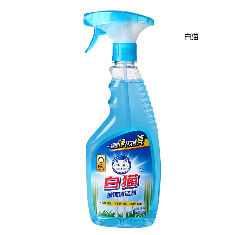 白猫 玻璃清洗剂 500g(单位:瓶)