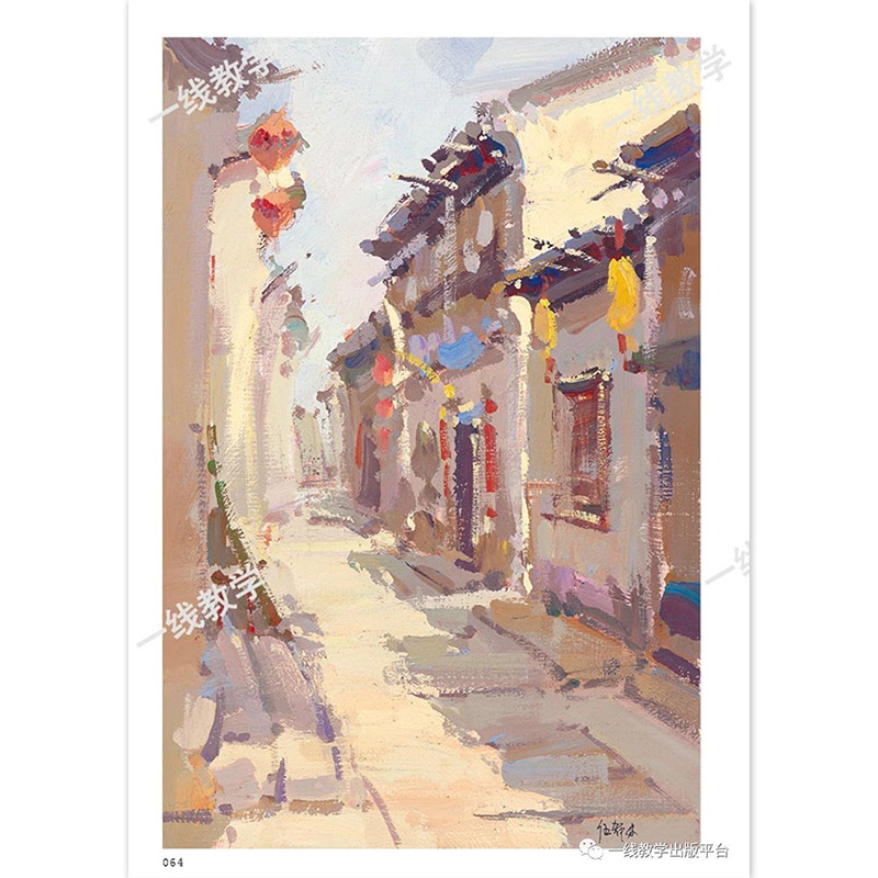 [正版]色彩风景基础教程一本通2019一线教学伍希林水粉色彩风景零基础入门大师风景对画临摹范本单体风景色稿色调技法初学高清大图