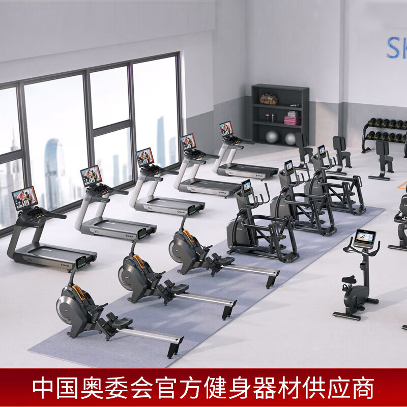 舒华(SHUA)室内健身器材曲杆小杠铃SH-Q611-20KG高清大图