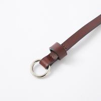 [好货直降:39]美特斯邦威真皮腰带女夏季新款时尚裤带圆扣马卡龙色系皮带女