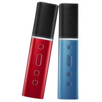 唱吧 AQUA 麦克风 专业版 红色 有线无线有线手机电脑麦克风 全民K歌通用 苹果+安卓电容麦