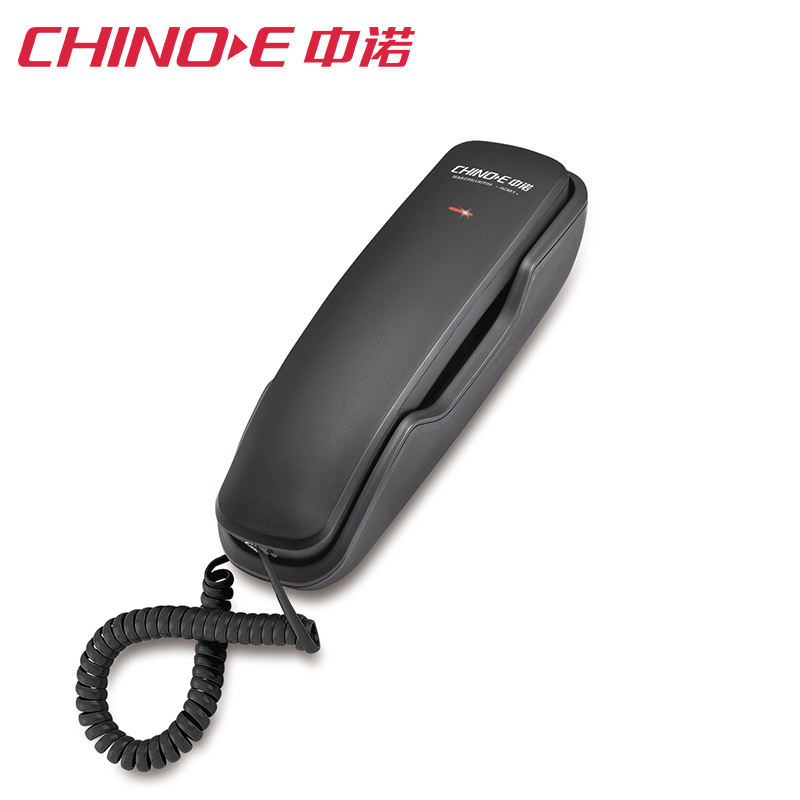 中诺(CHINO-E)A061壁挂式电话机 挂壁家用座机 挂墙固定小挂机 迷你分机 小型固话机普通家用/办公话机(白色)