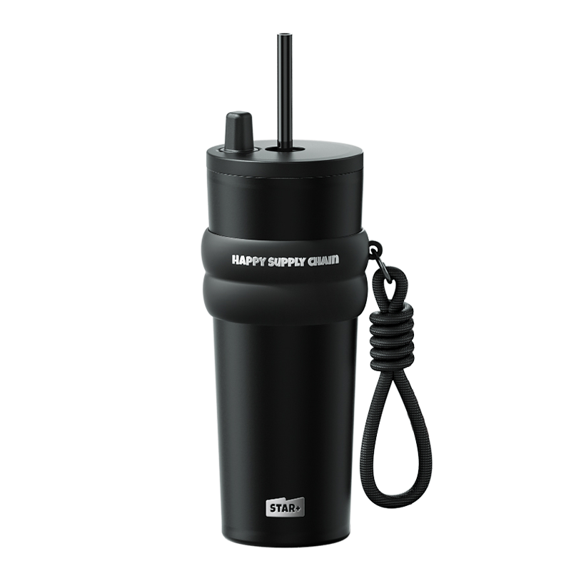 世大家 极光星夜吸管杯710ml陶瓷-神秘幻影(男款)高清大图