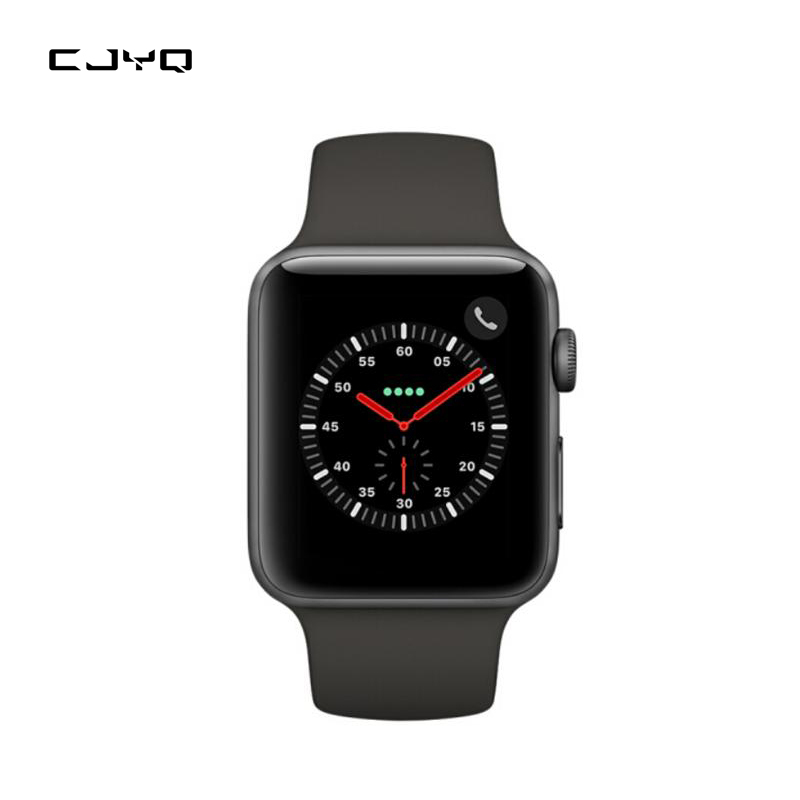 二手95新applewatchseries4智能手表苹果s4银白色gps蜂窝版40mm四代国