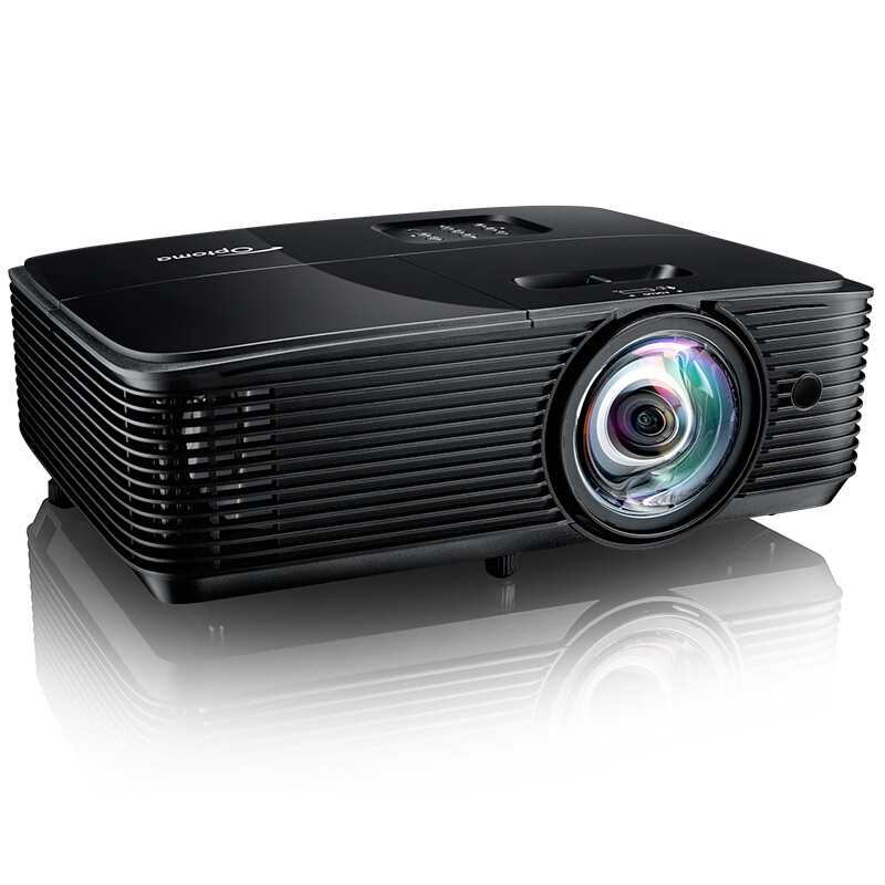 奥图码(Optoma)X318ST 办公商用投影机投影仪 (3300流明 梯形校正 短焦投影)