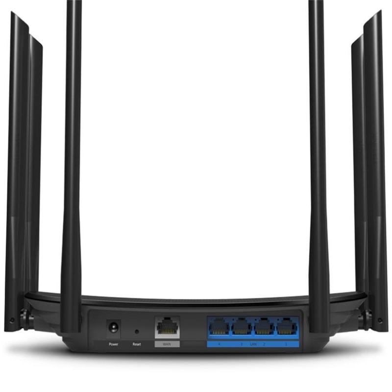 TP-LINK 11AC双频无线路由器TL-WDR7400穿墙6天线双频路由1750M智能wifi