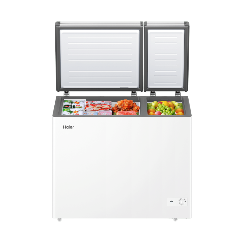 海尔(Haier)210升 家用卧式冰柜 冷柜 小冰箱 冷藏 冷冻 一级能效 FCD-210GHXD