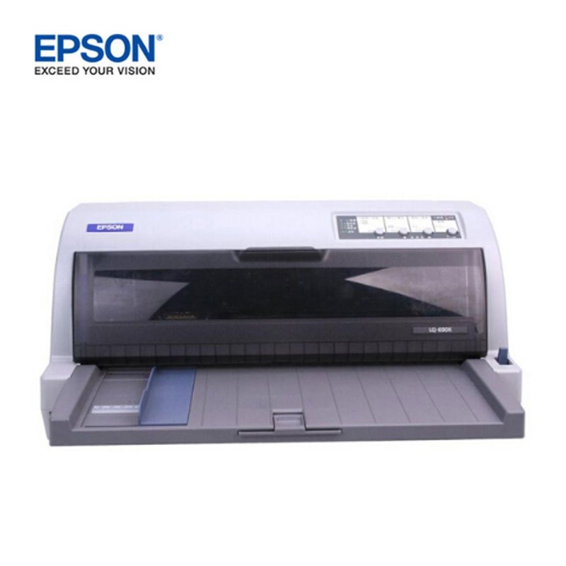 爱普生(EPSON)LQ-690K 针式打印机 106列平推式 高速打印