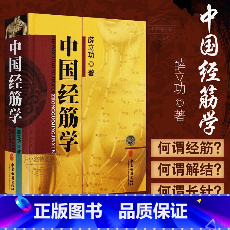 [正版] 中国经筋学 薛立功著 中医经筋学体系概述 经脉经络学说 十二经筋循行分布结筋病灶点手太阴心主少阴腧穴 中医古