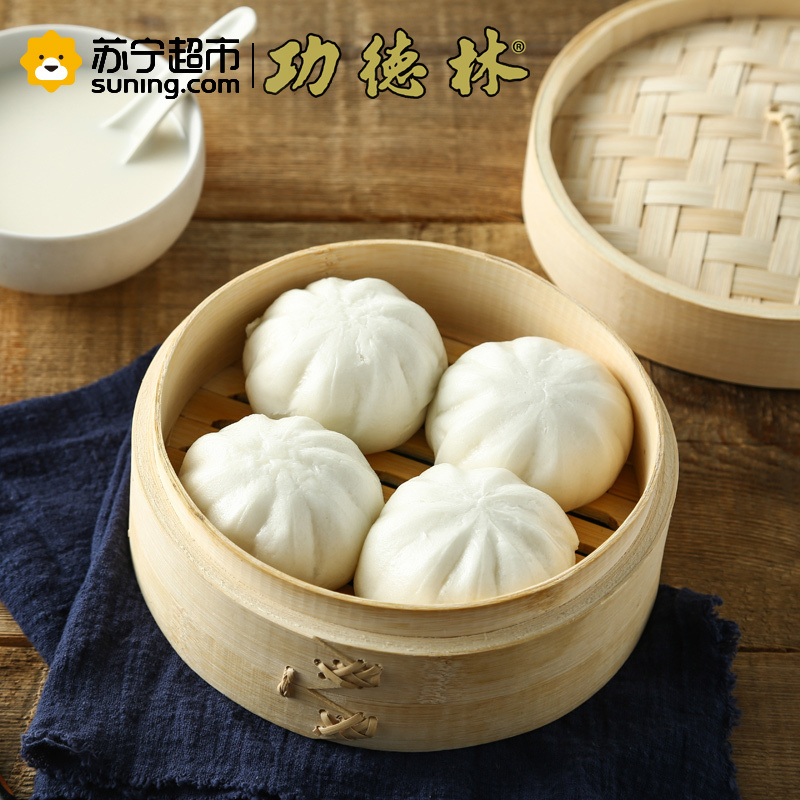 功德林 速冻素菜包300g
