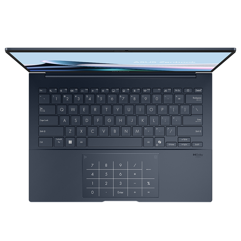 华硕灵耀14 2025全新二代酷睿Ultra9 2.8K 120Hz OLED屏高颜值AI超轻薄笔记本电脑(285H 32G 1T)蓝高清大图