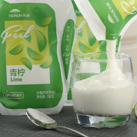 天润酸奶新疆网红浓缩酸奶爱克林青柠味180gx12袋整箱现货包邮