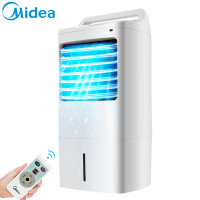 美的(Midea) 冷风扇 AC120-16BRW 广角送风 预约定时 10L水箱 单冷遥控版调扇电风扇冷风扇 空调伴侣