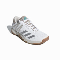 官方正品阿迪达斯adidas 男款羽毛球鞋 耐磨防滑透气轻便舒适 男款运动鞋 白色2020新品DB2170