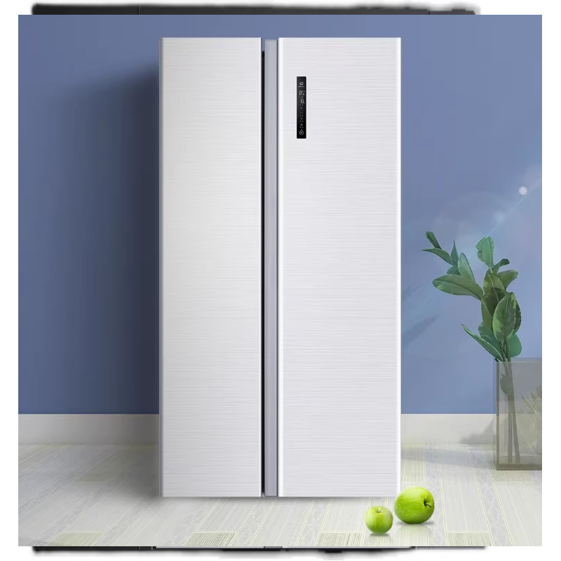 海尔bcd510wdem对开门家用变频节能风冷无霜白色冰箱