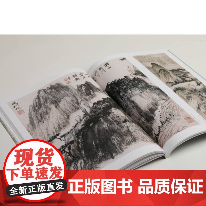 大师课堂·张大千山水技法图解 宫力著上海书画出版社以图解图 彰显国画技法奥秘课稿画稿作品精选收藏鉴赏书籍艺术绘画收藏鉴赏高清大图