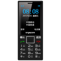 守护宝(上海中兴) L760 移动/联通2G老人机 双卡双待 直板按键老人手机 学生备用老年功能机 黑色