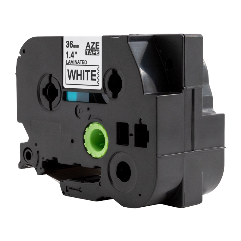 爱墨 AZE-261标签色带白底黑字36mm /个高清大图