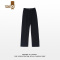 YANXU美式复古高街黑色牛仔裤男秋季新款嘻哈潮牌修身显瘦直筒长裤vibe