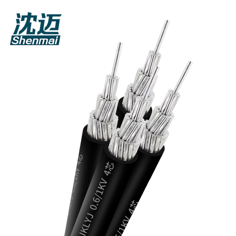 沈迈 铝芯电缆 JKLYJ-0.6/1kV-4*120平方 1米高清大图