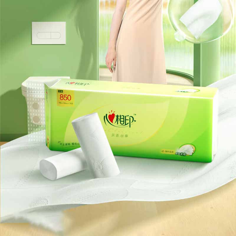 心相印卷纸2提*850g茶语丝享系列LR2010提-2(包装随机)高清大图