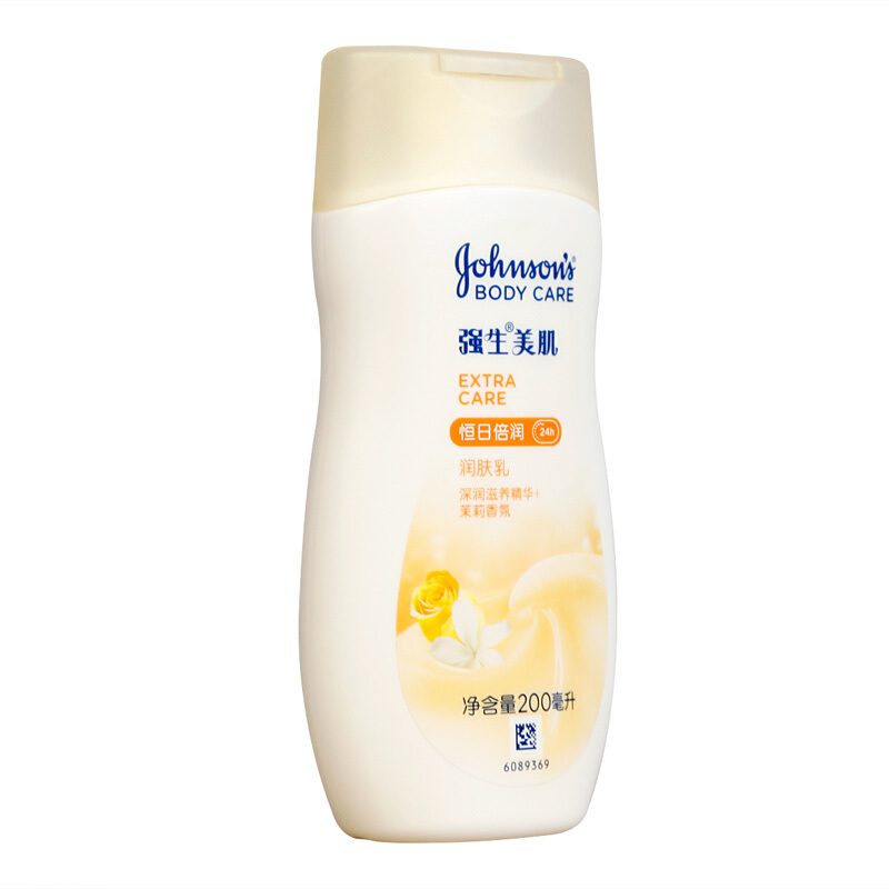强生美肌 恒日倍润润肤乳200ml(茉莉香氛 身体乳 润肤乳)