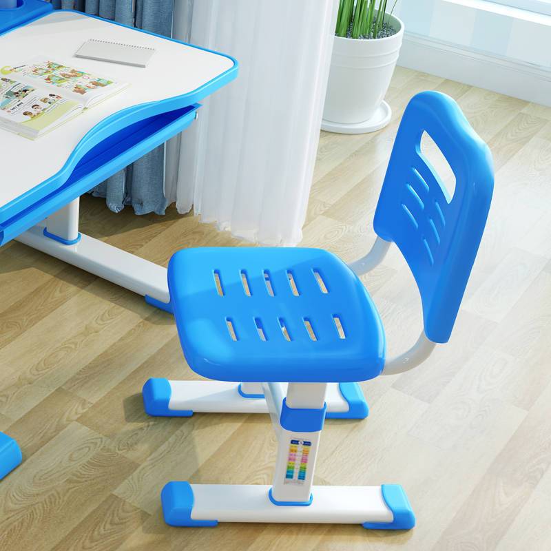 闪电客小学生凳子可调节学习书桌椅儿童椅子靠背椅写字升降椅座椅小孩