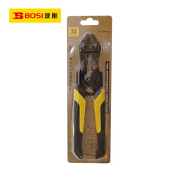 波斯（BOSI）双色柄断线钳（8"/200mm）把