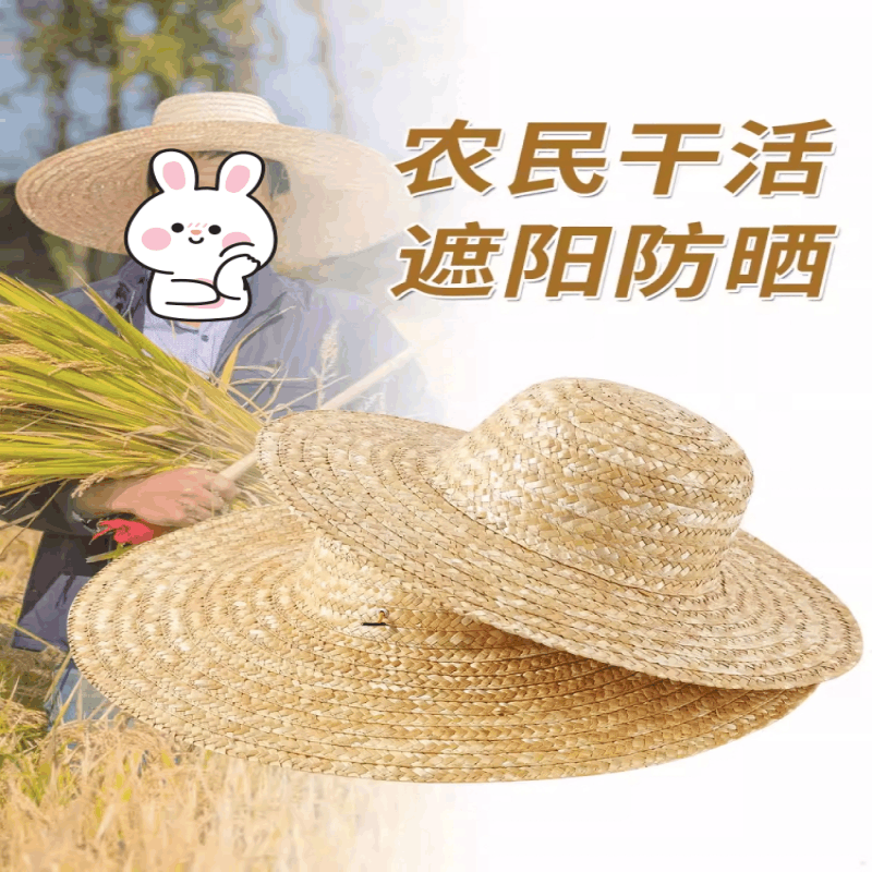 豫汉迎草帽图片