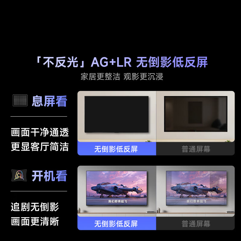 Vidda R Pro 55英寸 海信电视144Hz高刷不反光无倒影低反屏电视 国家补贴55VR1S-PRO高清大图